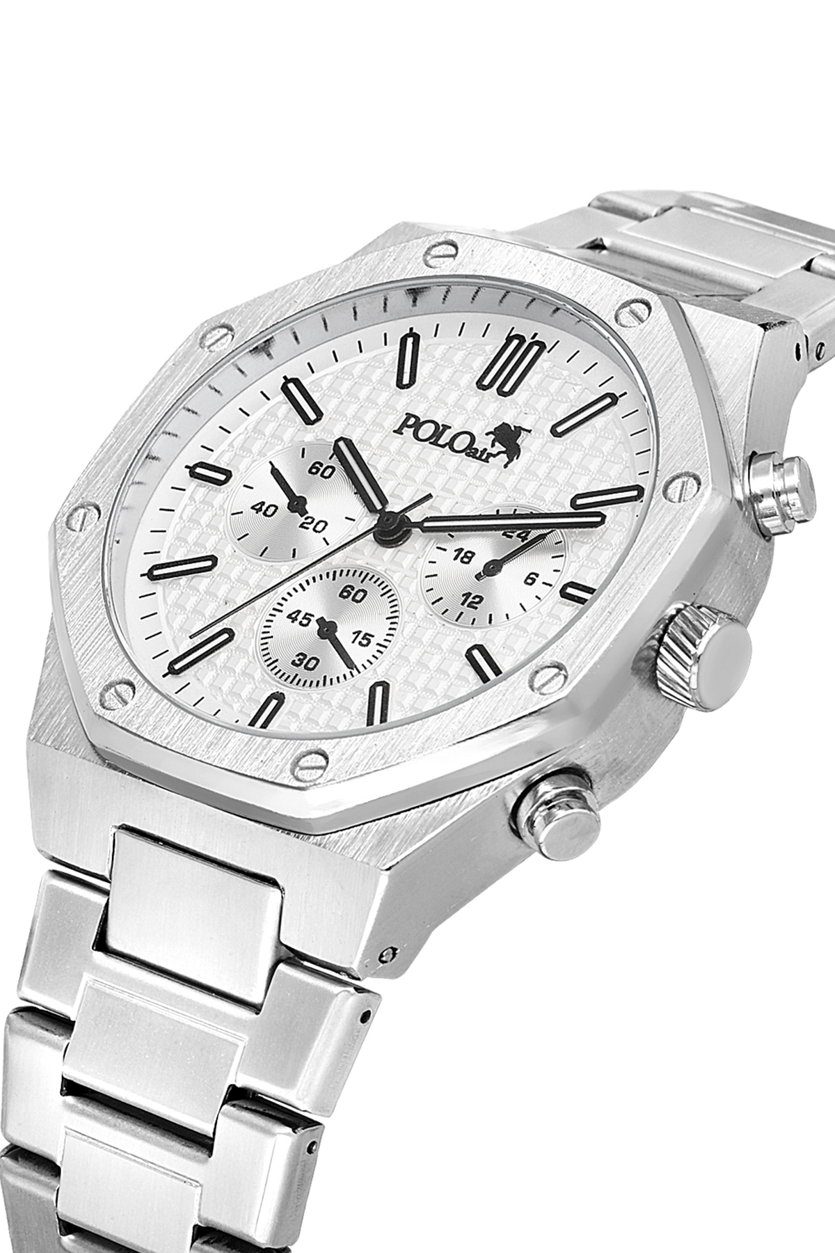 Erkek Kol Saati Parfüm Gözlük Kartlık Anahtarlık Hediyelik Kutusunda Gümüş Renk Pl-7052E4 Gümüş Pl-7052E4