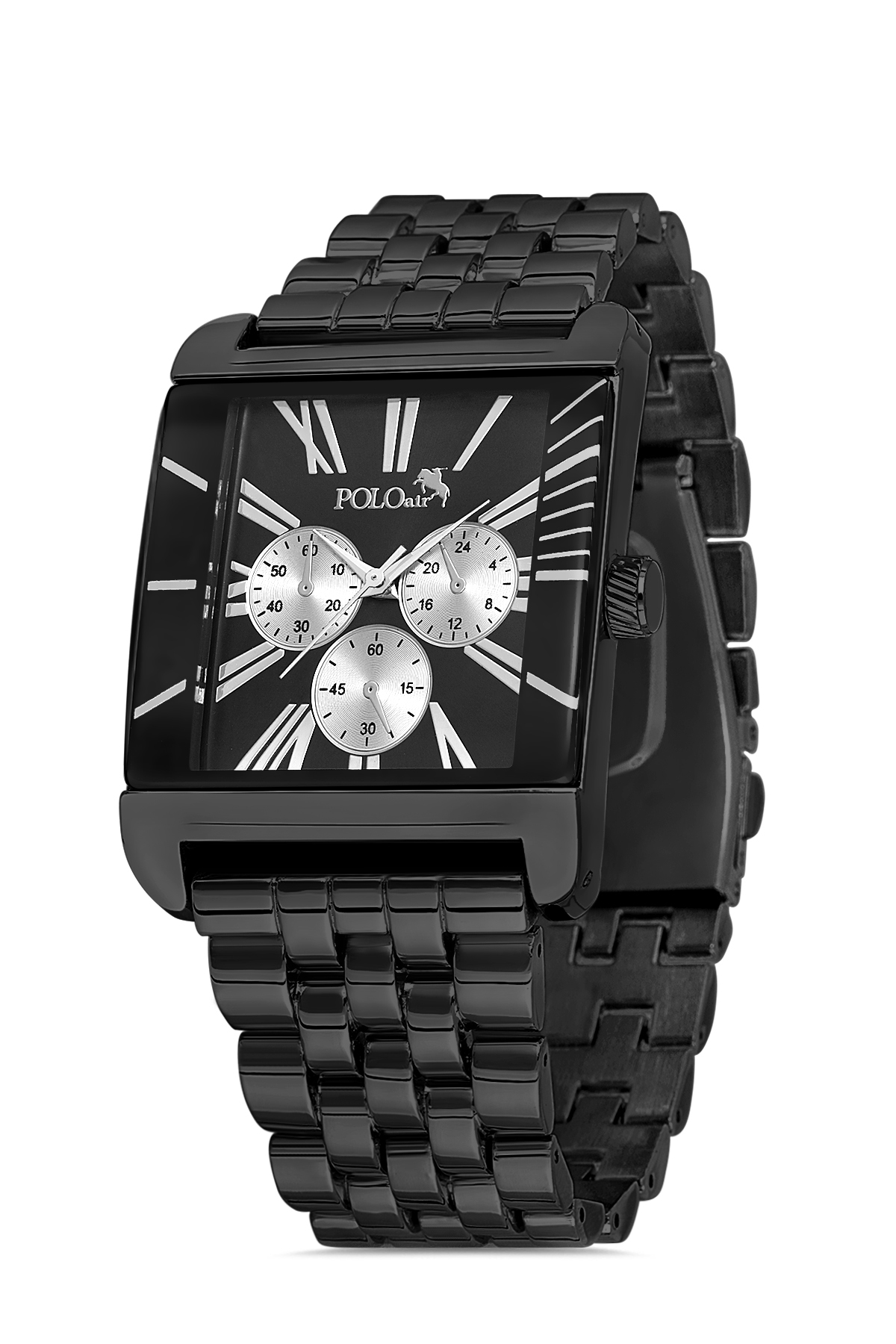 Kare Kasa Klasik Erkek Kol Saati Siyah Renk Pl-7072E1X Siyah Pl-7072E1X