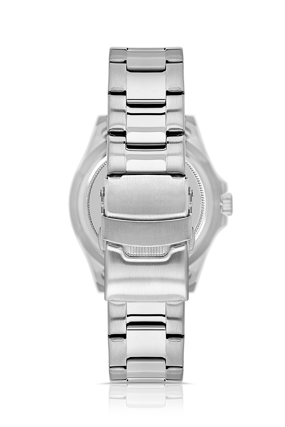 Mercek Takvimli Döner Çerçeve Erkek Kol Saati Ve 55 Ml Parfüm Seti Gümüş Yeşil Renk St-5015E4 Yeşil St-5015E4