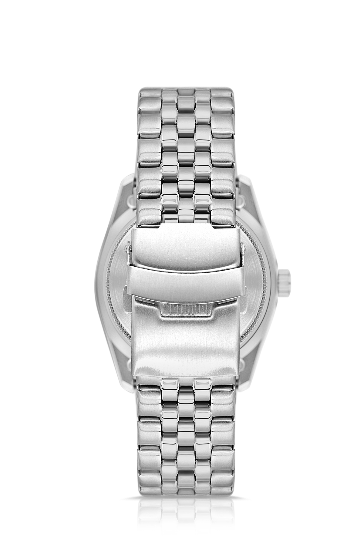 Mercek Takvimli Erkek Kol Saati Gümüş Siyah Renk Pl-7074E3X Siyah Pl-7074E3X