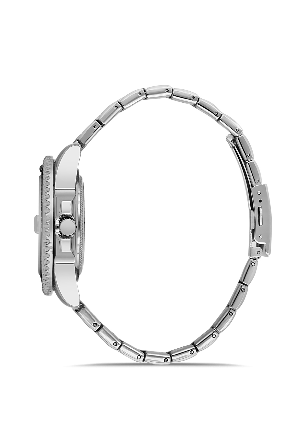 Mercek Takvimli Erkek Kol Saati Gümüş Yeşil Renk Pl-7073E4X Yeşil Pl-7073E4X