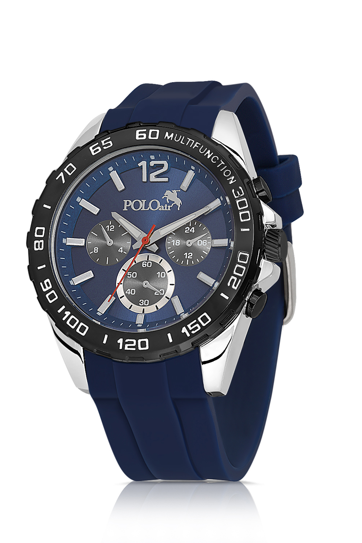 Mıknatıslı Otomatik Mekanizmalı Cüzdan Örgü Esnek Kemer Erkek Kol Saati Lacivert Renk Pl-7050E2 Lacivert Pl-7050E2