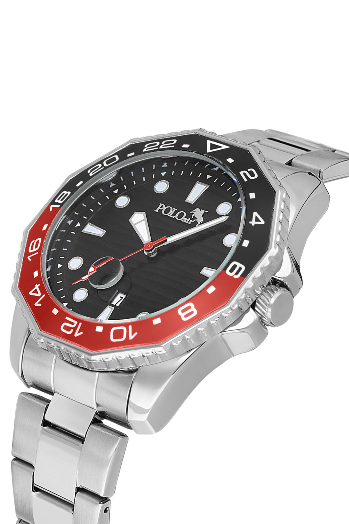 Mıknatıslı Otomatik Mekanizmalı Cüzdan Örgü Esnek Kemer Erkek Kol Saati Siyah Renk Pl-7069E1 Siyah Pl-7069E1