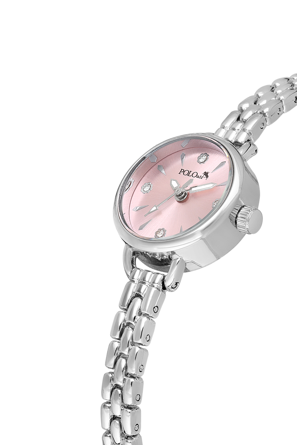 Minimal Kadın Kol Saati Xoxo Bileklik Kombin Gümüş Pembe Renk Pl-1581B4 Pembe Pl-1581B4