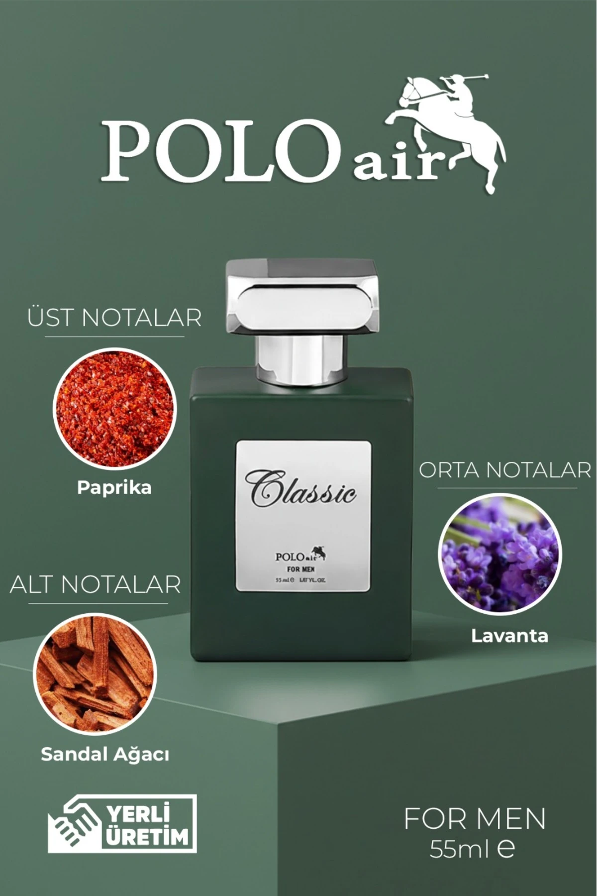 Spor Kasa Erkek Kol Saati Ve Parfüm Hediyelik Kutusunda Set Gümüş Yeşil Renk St-5006E3 Yeşil St-5006E3