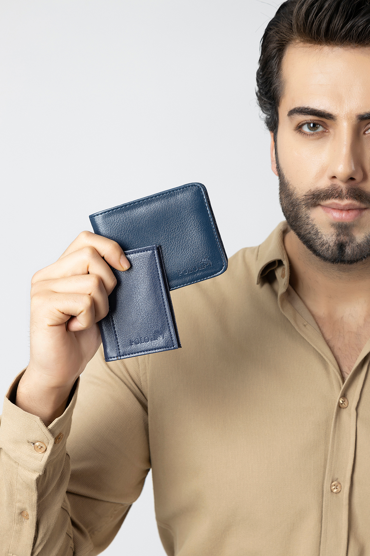 Takvimli Erkek Kol Saati Cüzdan Kemer Kartlık Anahtarlık Hediyelik Kutusunda Lacivert Set Pl-7041E2 Lacivert Pl-7041E2