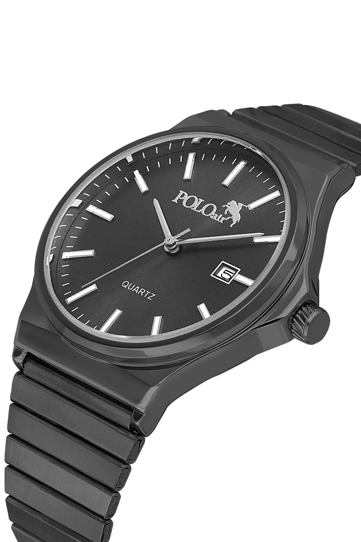 Takvimli Erkek Kol Saati Cüzdan Kemer Kartlık Anahtarlık Hediyelik Kutusunda Siyah Set Pl-7041E1 Siyah Pl-7041E1