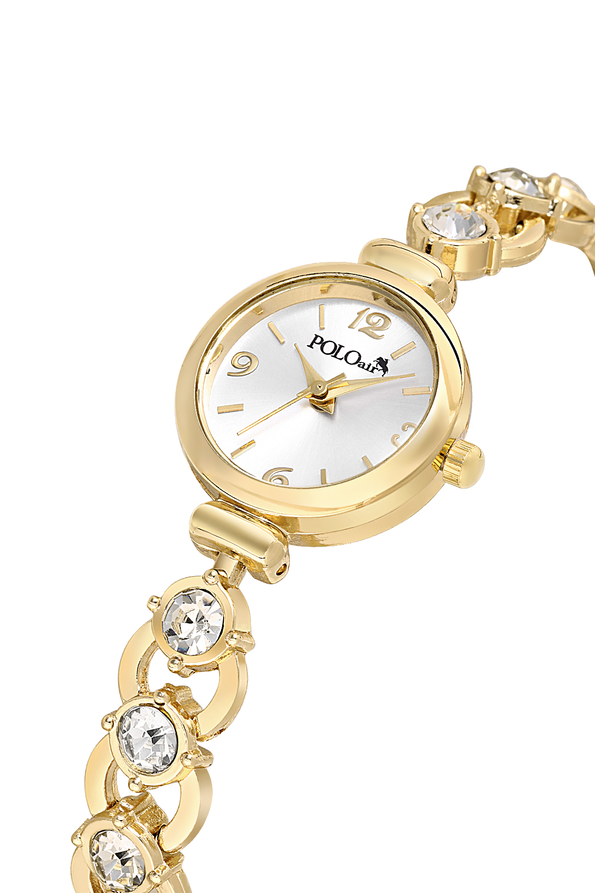 Zarif Lüx Taşlı Kadın Kol Saati Gold Renk Pl-1593B1X Altın Pl-1593B1X