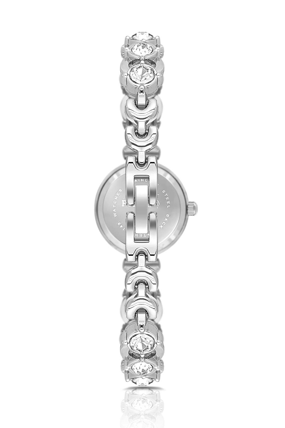 Zarif Lüx Taşlı Kadın Kol Saati Gümüş Renk Pl-1593B2X Gümüş Pl-1593B2X