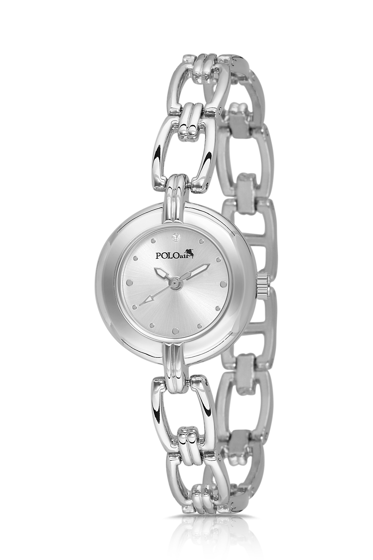 Zincir Kordon Zarif Kadın Kol Saati Yıldız Bileklik Kombin Gümüş Renk Pl-1591B2 Gümüş Pl-1591B2