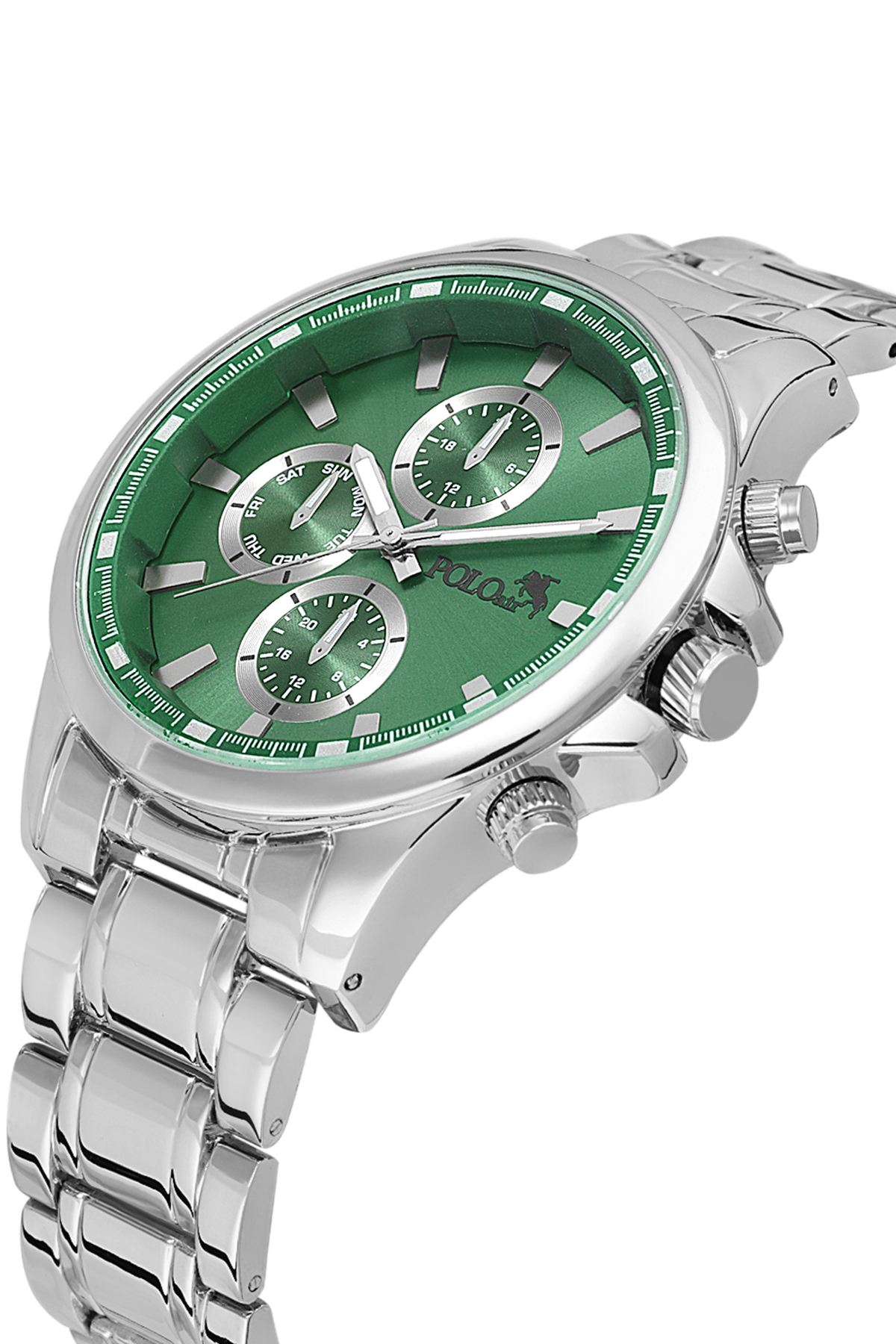 Erkek Kol Saati Gümüş Yeşil Renk Pl-7037E3X Yeşil Pl-7037E3X