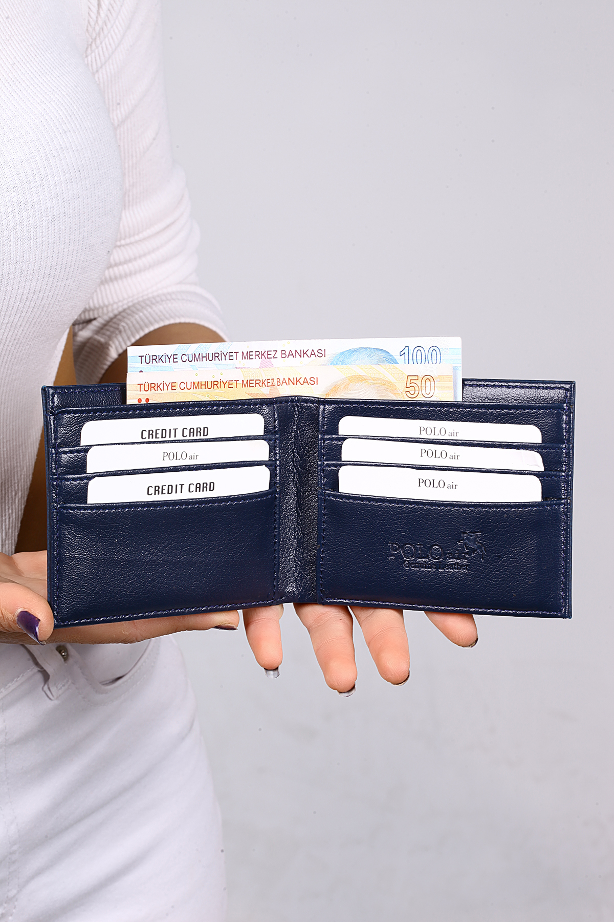 Erkek Kol Saati Kemer Cüzdan Kartlık Anahtarlık Çakmak Hediyelik Kutusunda Lacivert Set Pl-7047E2 Lacivert-Gümüş Pl-7047E2