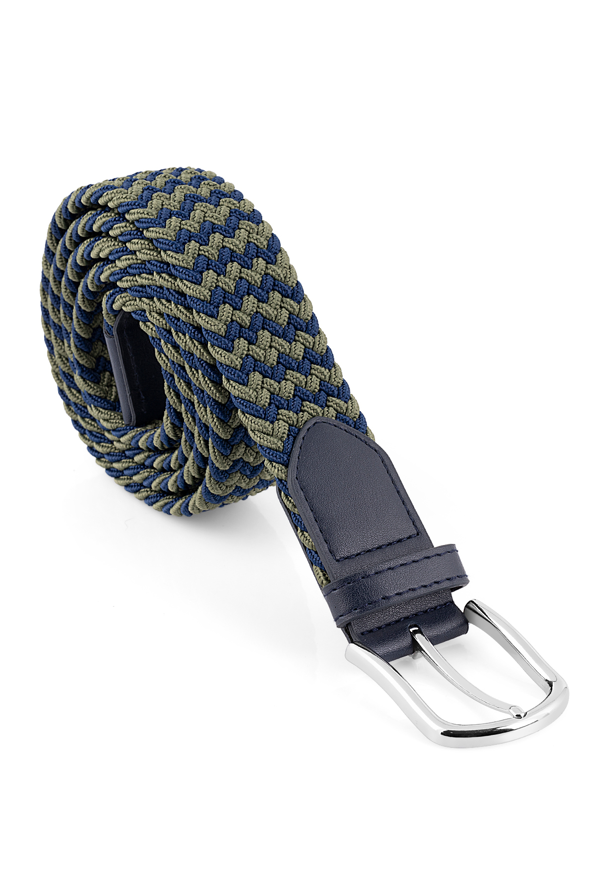 Esnek Kemer Mıknatıslı Cüzdan Çakmaklı Erkek Kombin Set Lacivert Renk Cm-05-L Lacivert Cm-05-L