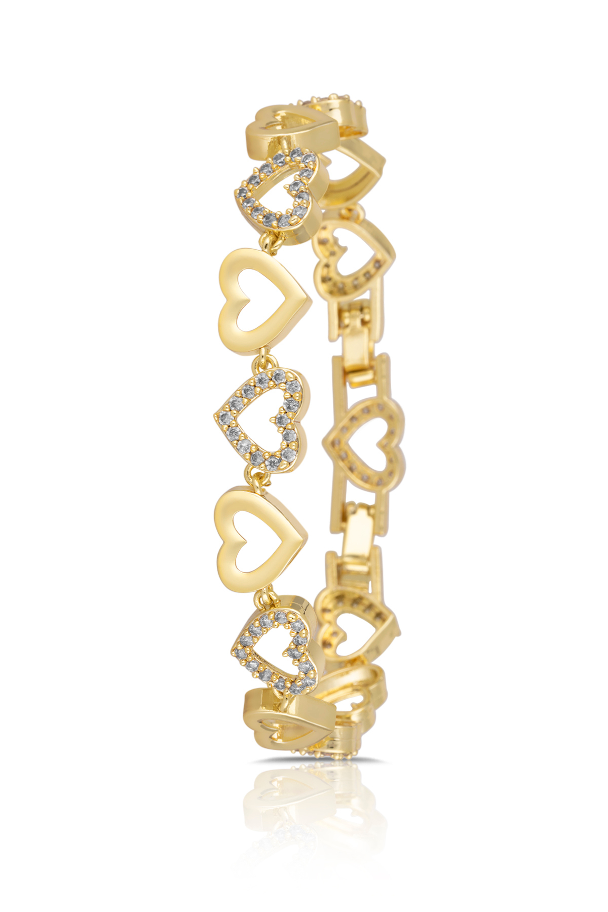 Kalpli Kadın Bileklik Gold Renk Blk-M7045-S Altın Blk-M7045-S