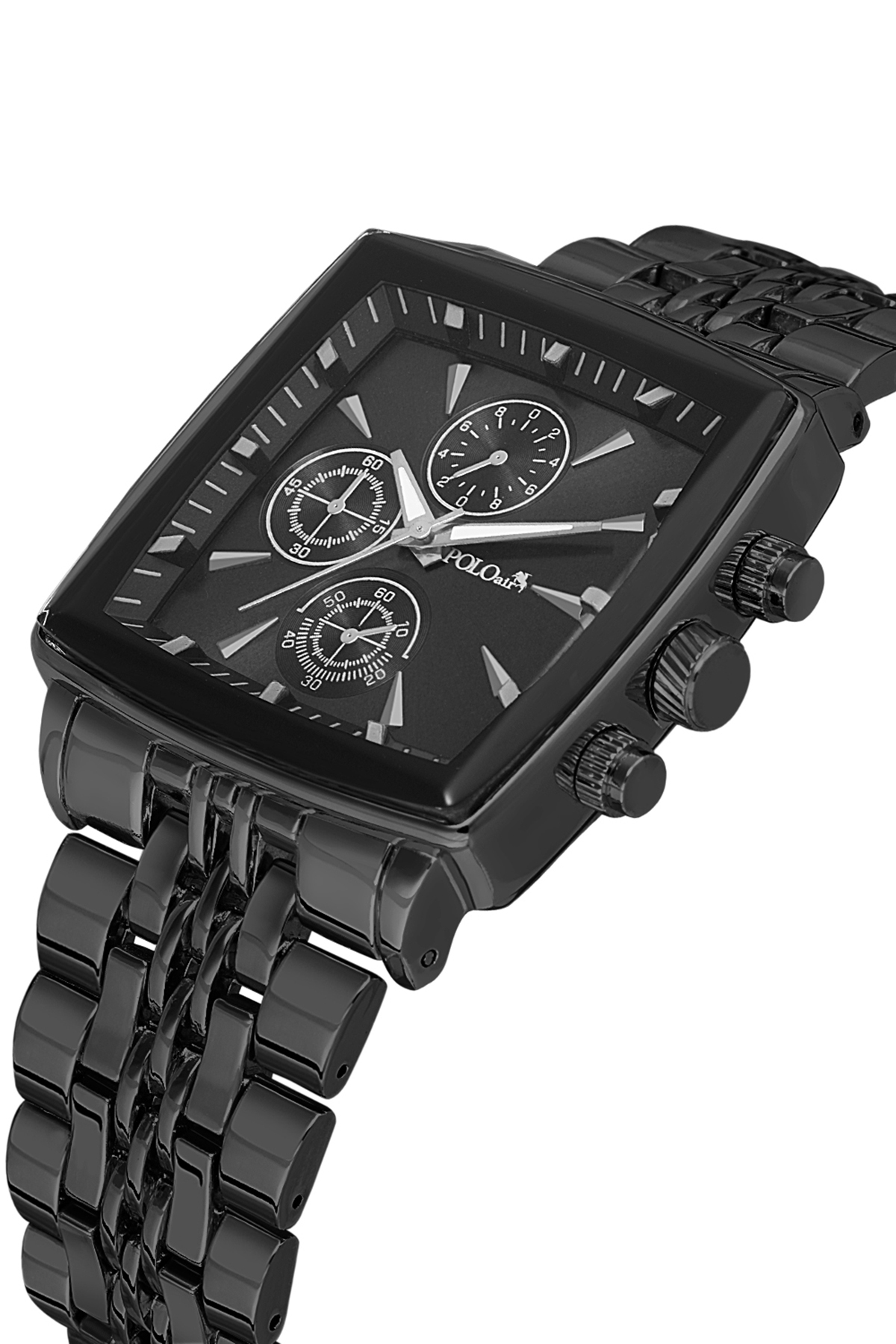 Kare Kasa Klasik Erkek Kol Saati Siyah Renk Pl-7045E1X Siyah Pl-7045E1X