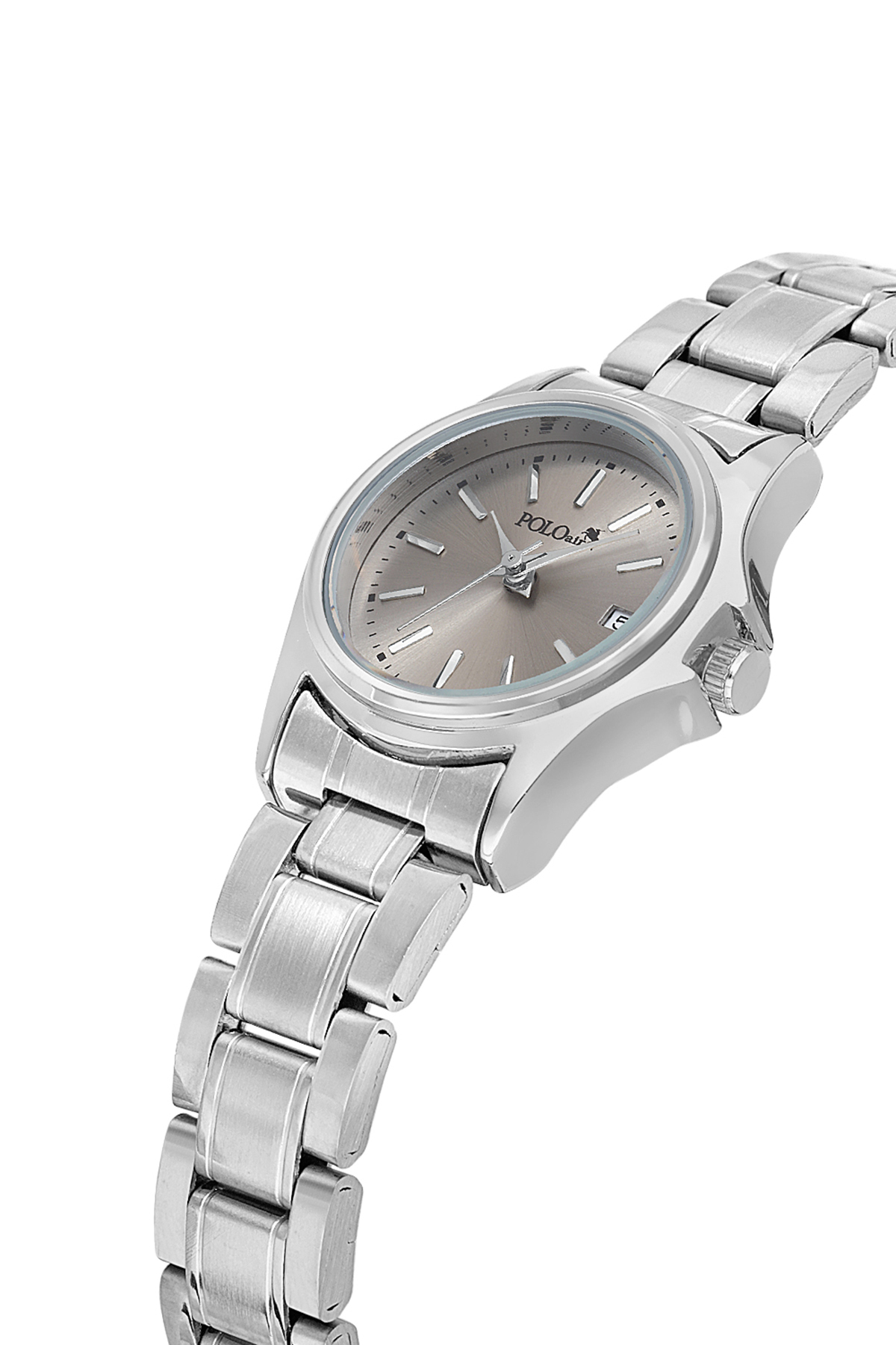 Klasik Takvimli Kadın Kol Saati Gümüş Antrasit Renk Pl-1587B2X Gümüş Pl-1587B2X