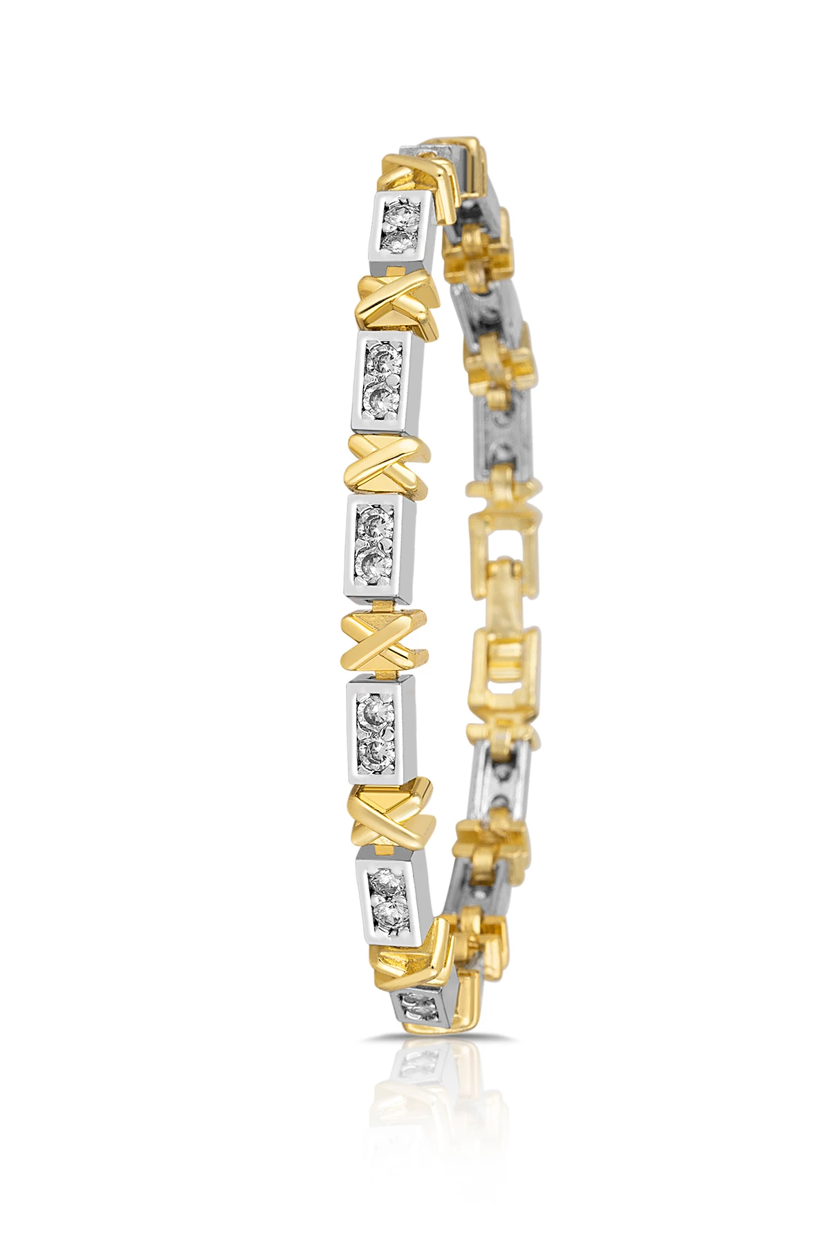 Minimal Kadın Kol Saati Xoxo Bileklik Kombin Gold Gümüş Renk Pl-1581B3 Çok Renkli Pl-1581B3