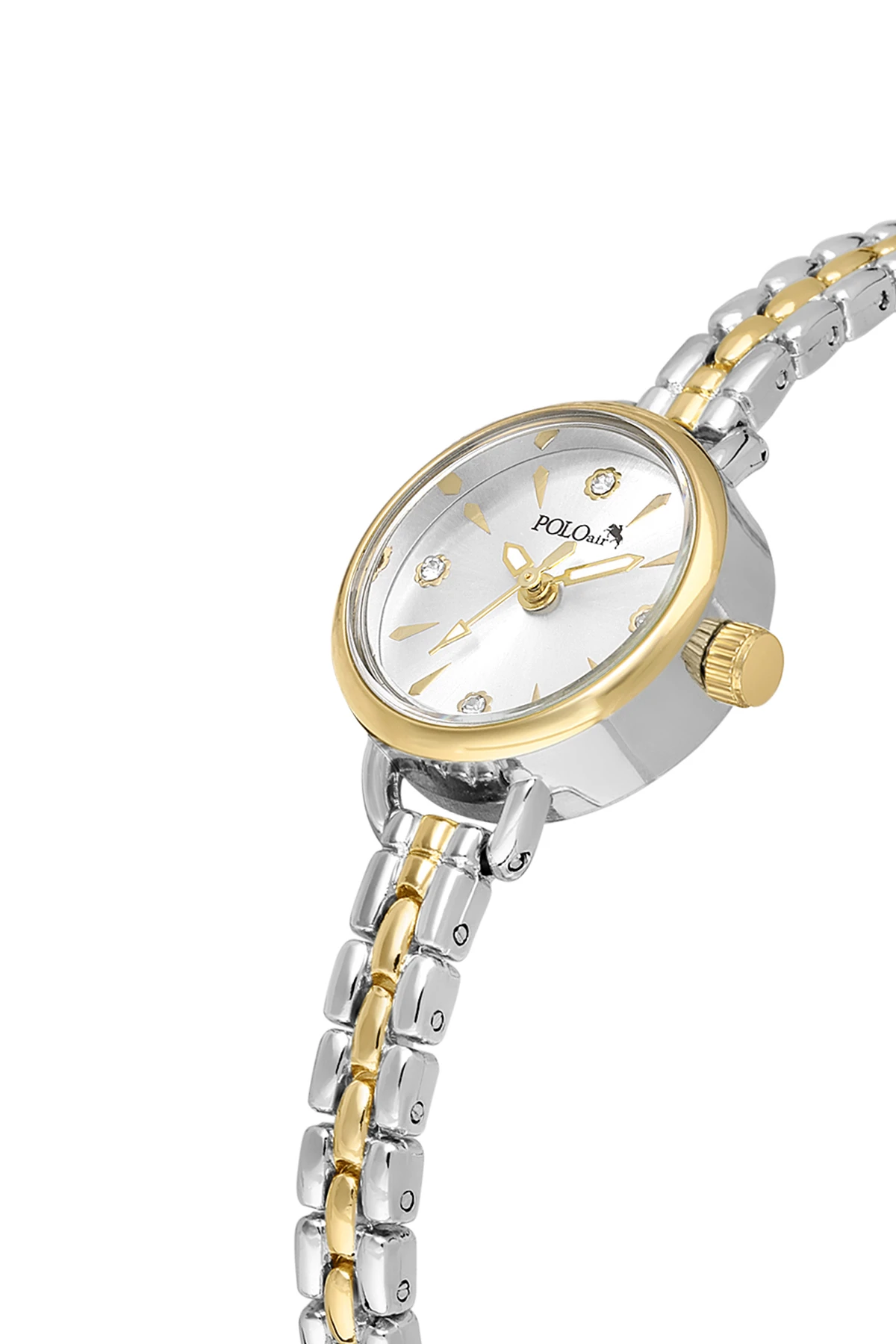 Minimal Kadın Kol Saati Xoxo Bileklik Kombin Gold Gümüş Renk Pl-1581B3 Çok Renkli Pl-1581B3
