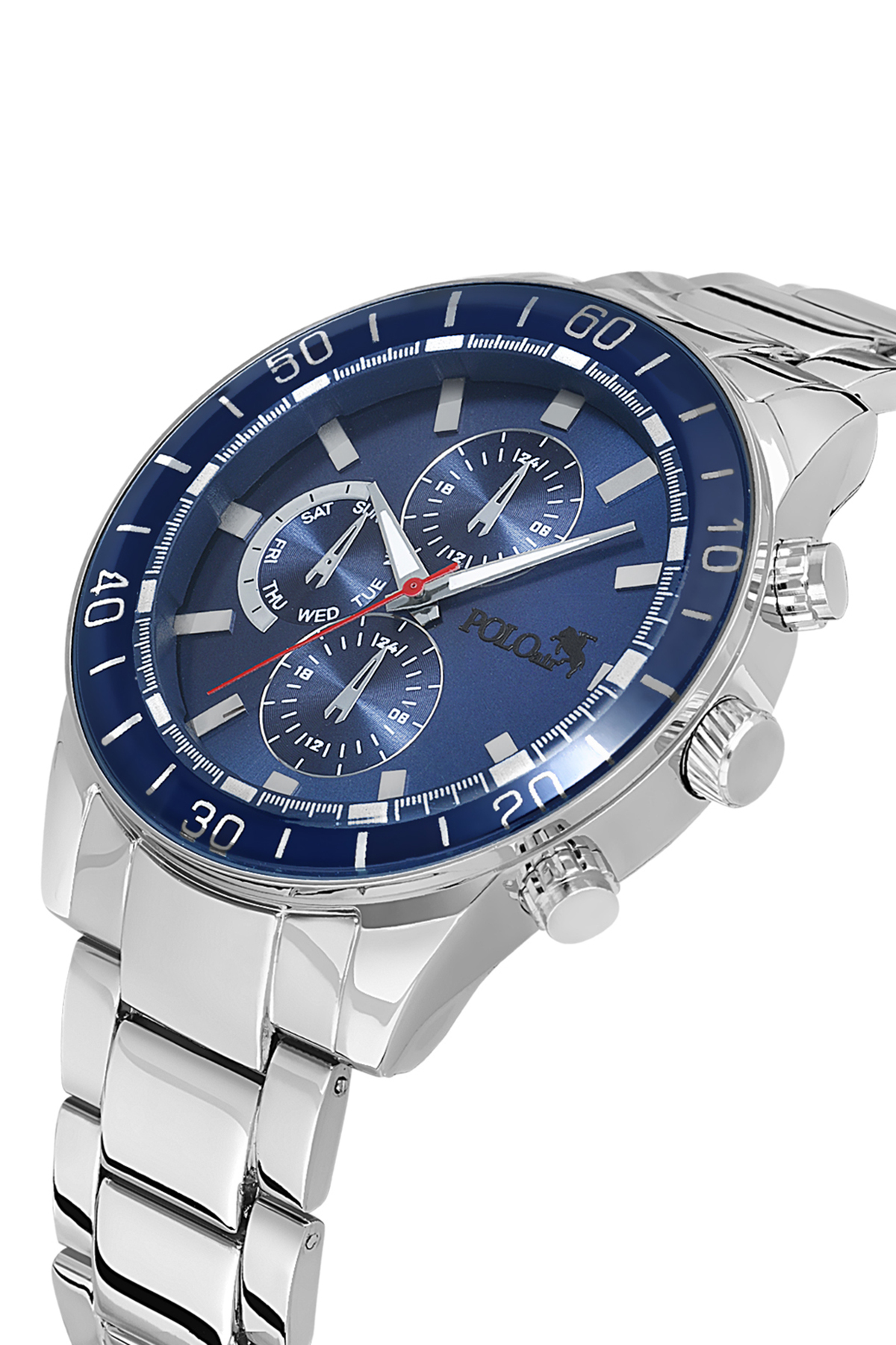 Spor Erkek Kol Saati Gümüş Lacivert Pl-7026E2X Lacivert Pl-7026E2X