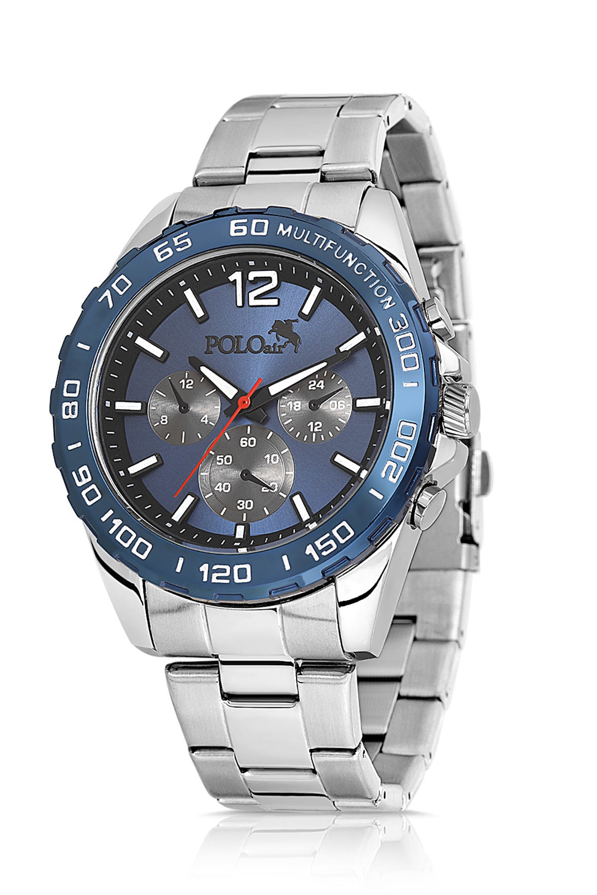 Spor Erkek Kol Saati Gümüş Lacivert Renk Pl-7046E2X Lacivert Pl-7046E2X