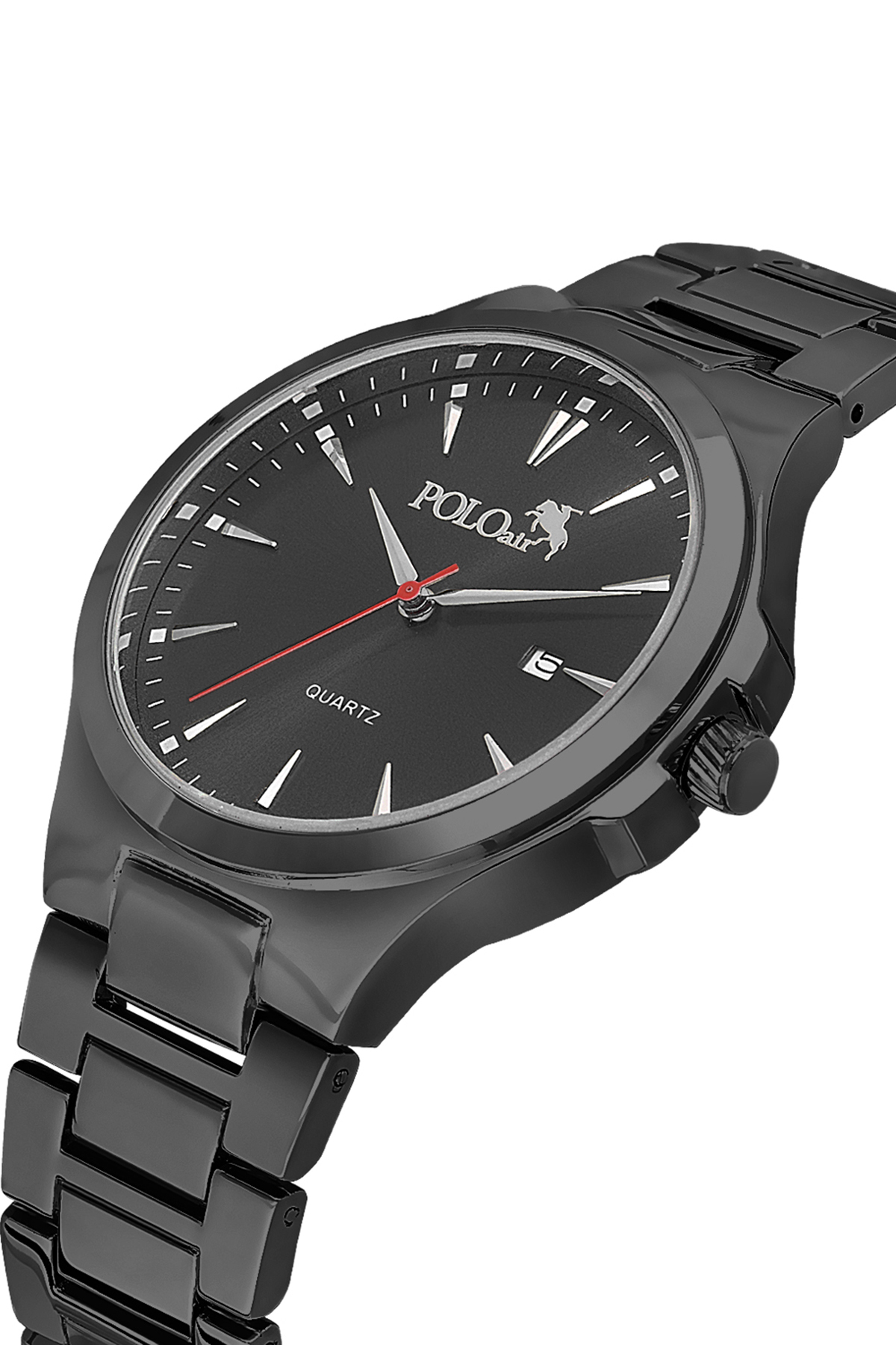 Takvim Özellikli Erkek Klasik Kol Saati Siyah Renk Pl-7039E1X Siyah Pl-7039E1X