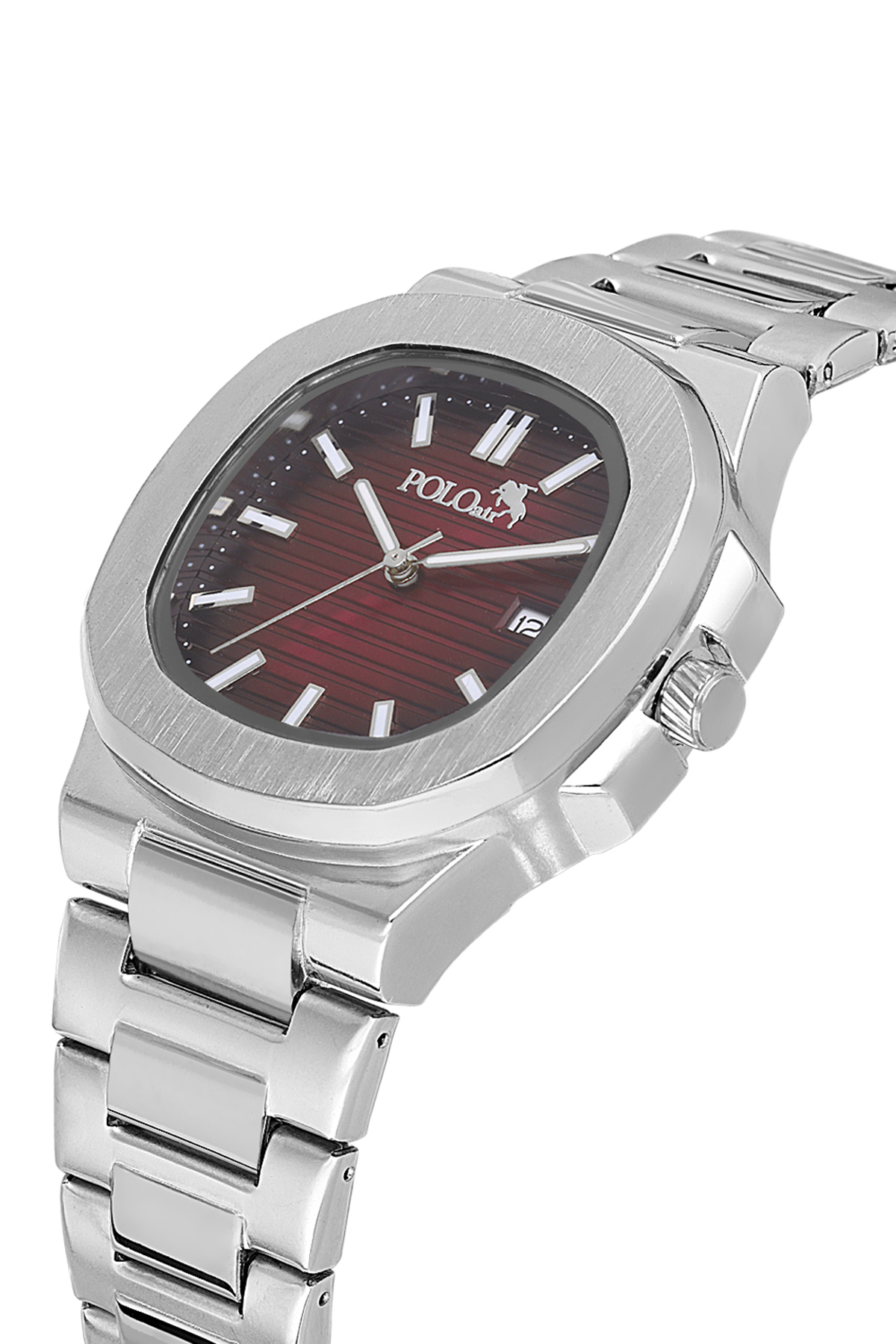 Takvimli Kare Kasa Mat Bordo Renk Pl-7042E4X Bordo Pl-7042E4X