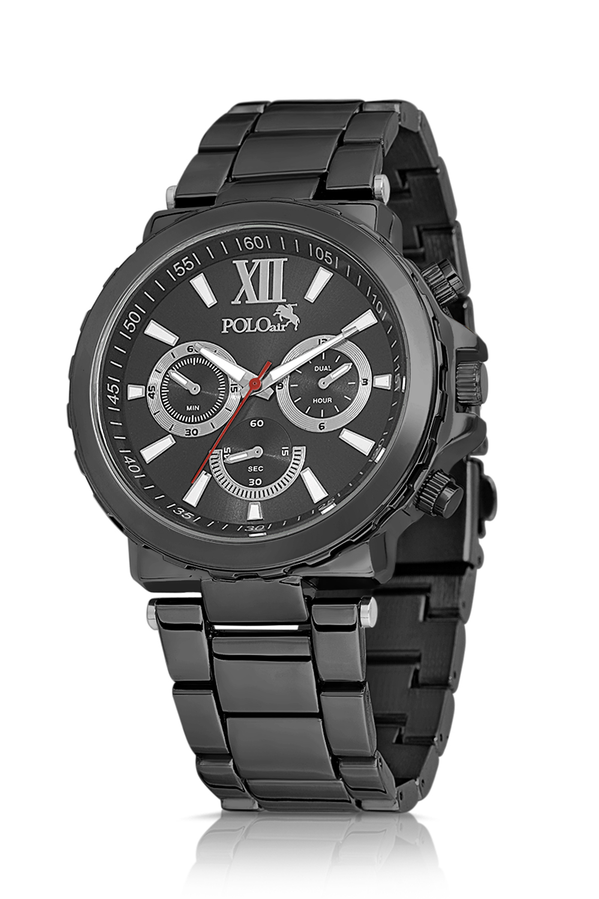 Yuvarlak Kasa Erkek Kol Saati Siyah Renk Pl-7031E1X Siyah Pl-7031E1X