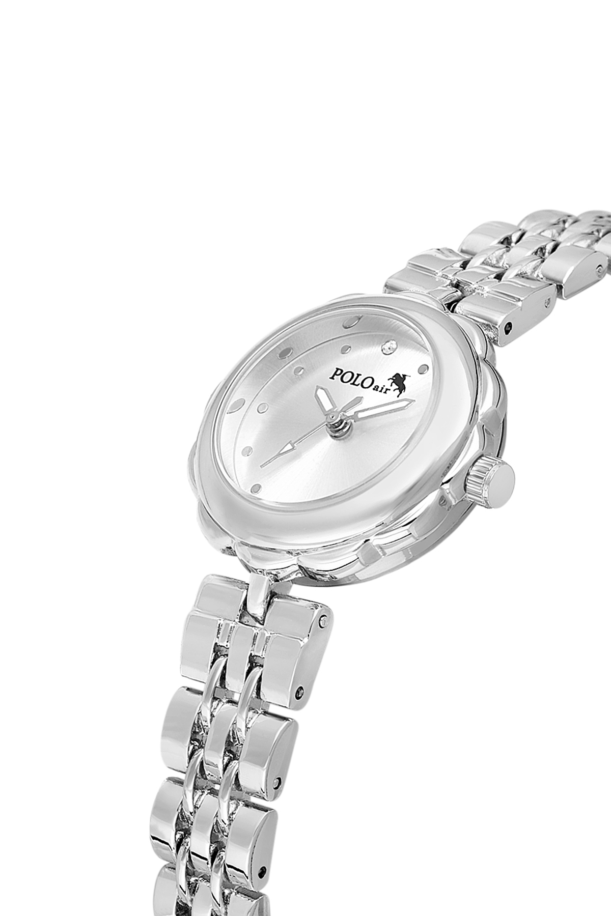 Zarif Çiçek Kasa Kadın Kol Saati Gümüş Renk Pl-1561B2X Gümüş Pl-1561B2X