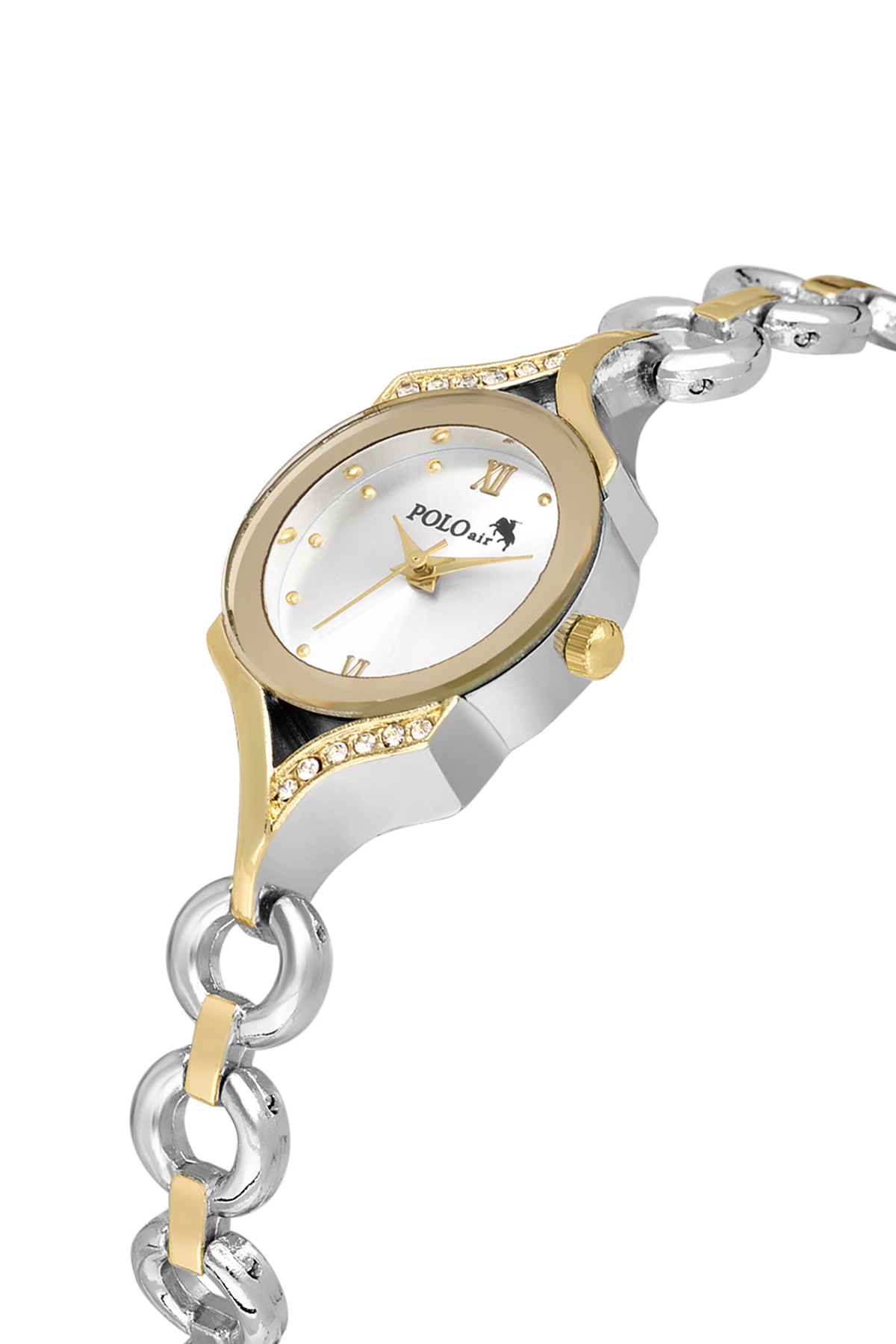 Zincir Halka Kordon Kadın Kol Saati Halka Bileklik Gold Gümüş Renk Pl-1571B3 Altın Pl-1571B3