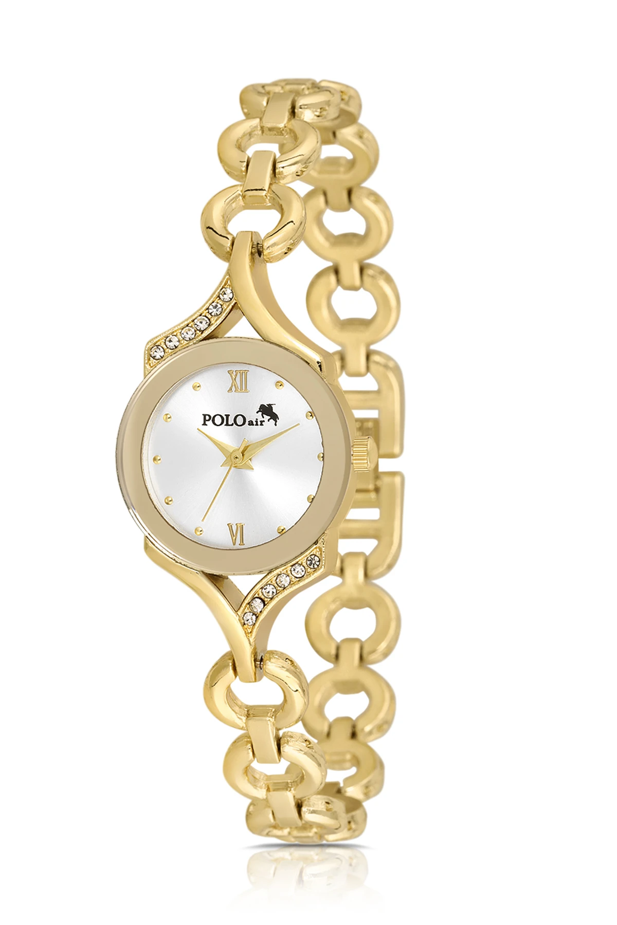 Zincir Halka Kordon Kadın Kol Saati Halka Bileklik Gold Renk Pl-1571B1 Altın Pl-1571B1