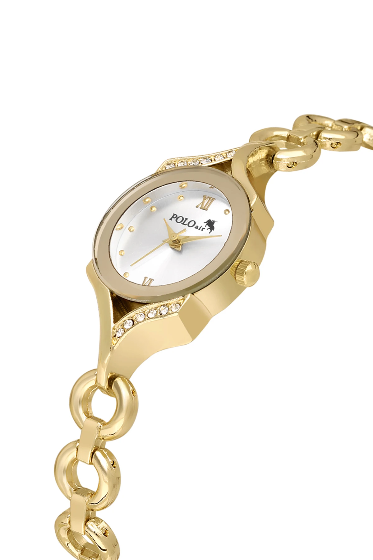 Zincir Halka Kordon Kadın Kol Saati Halka Bileklik Gold Renk Pl-1571B1 Altın Pl-1571B1