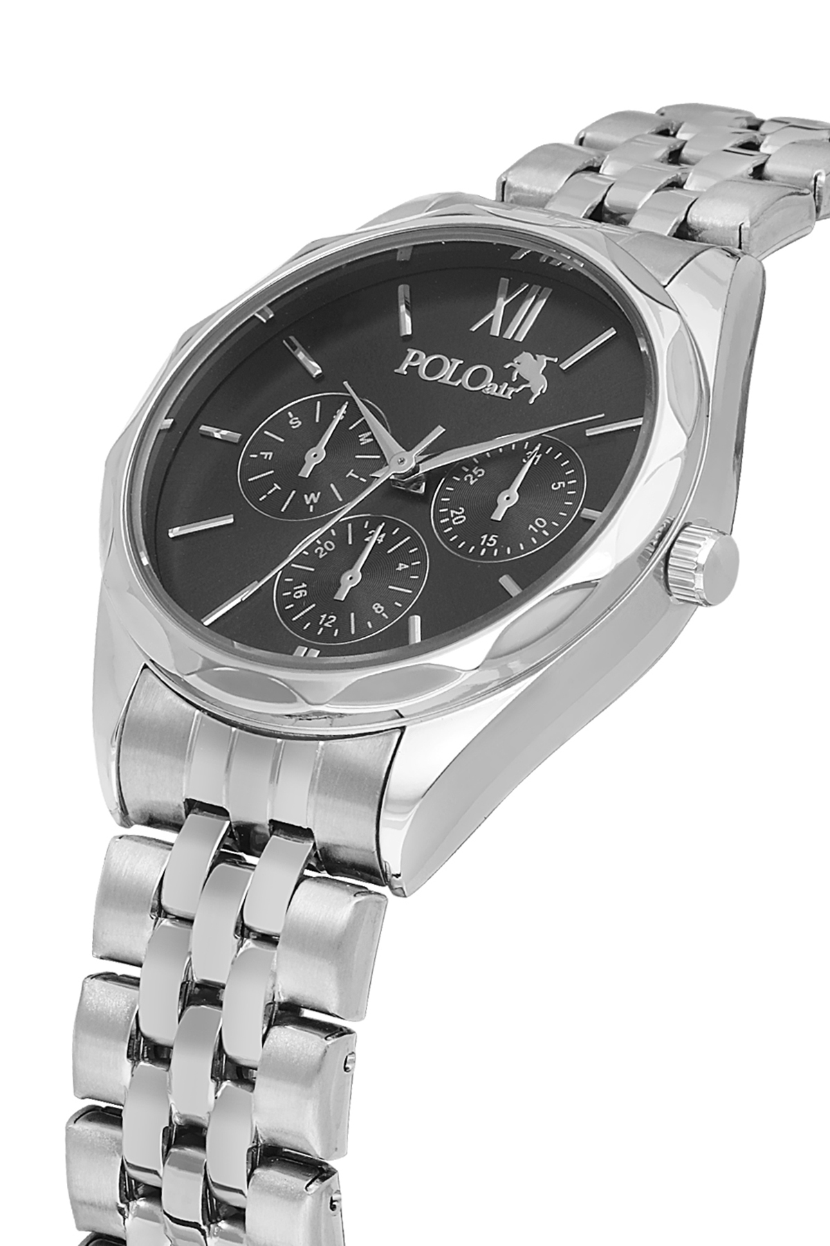 Spor Kadın Kol Saati Parfüm Seti Hediyelik Kutusunda Kombin Gümüş Siyah Renk St-2178S2 Siyah St-2178S2