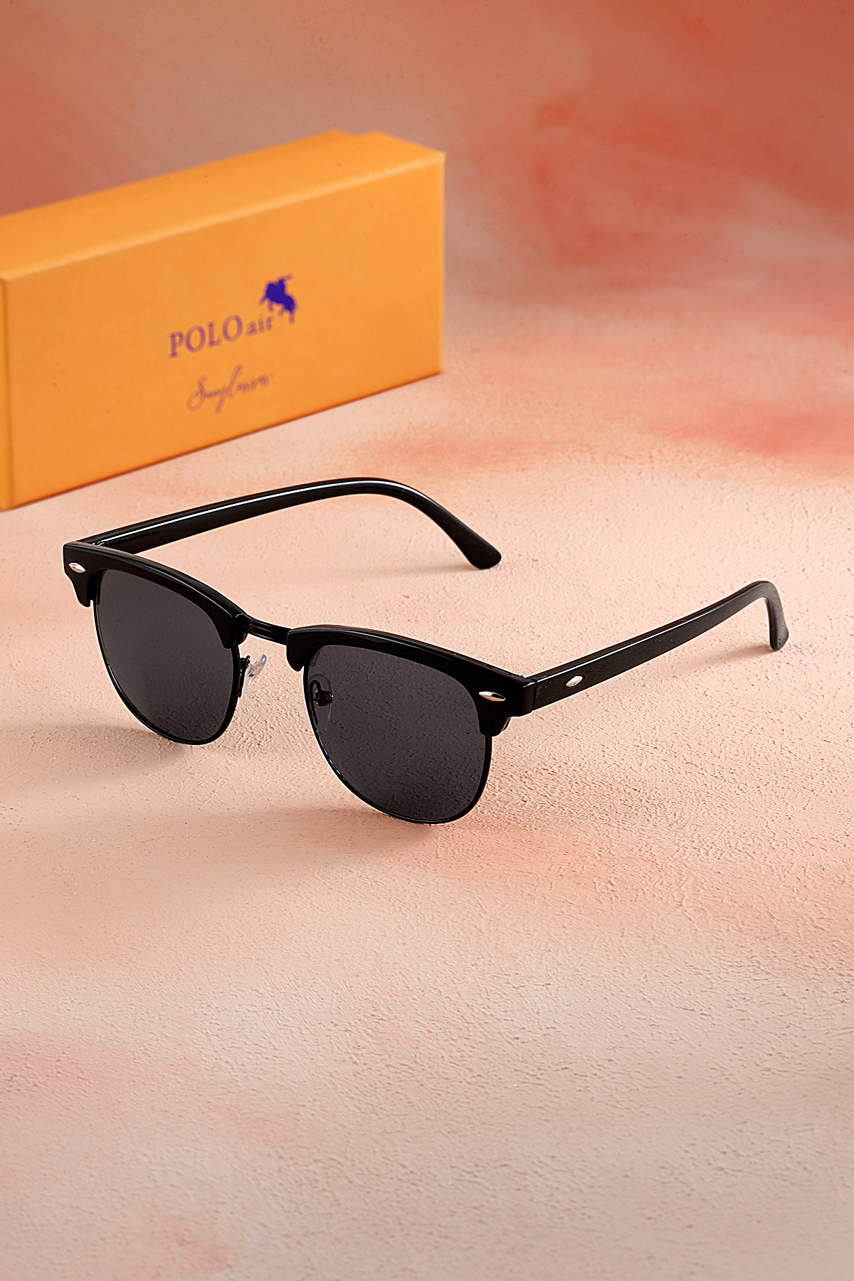 Unisex Güneş Gözlüğü Uv400 Koruma Bay Siyah Renk Cam Ve Çerçeve Plg-2100C1 Siyah Plg-2100C1