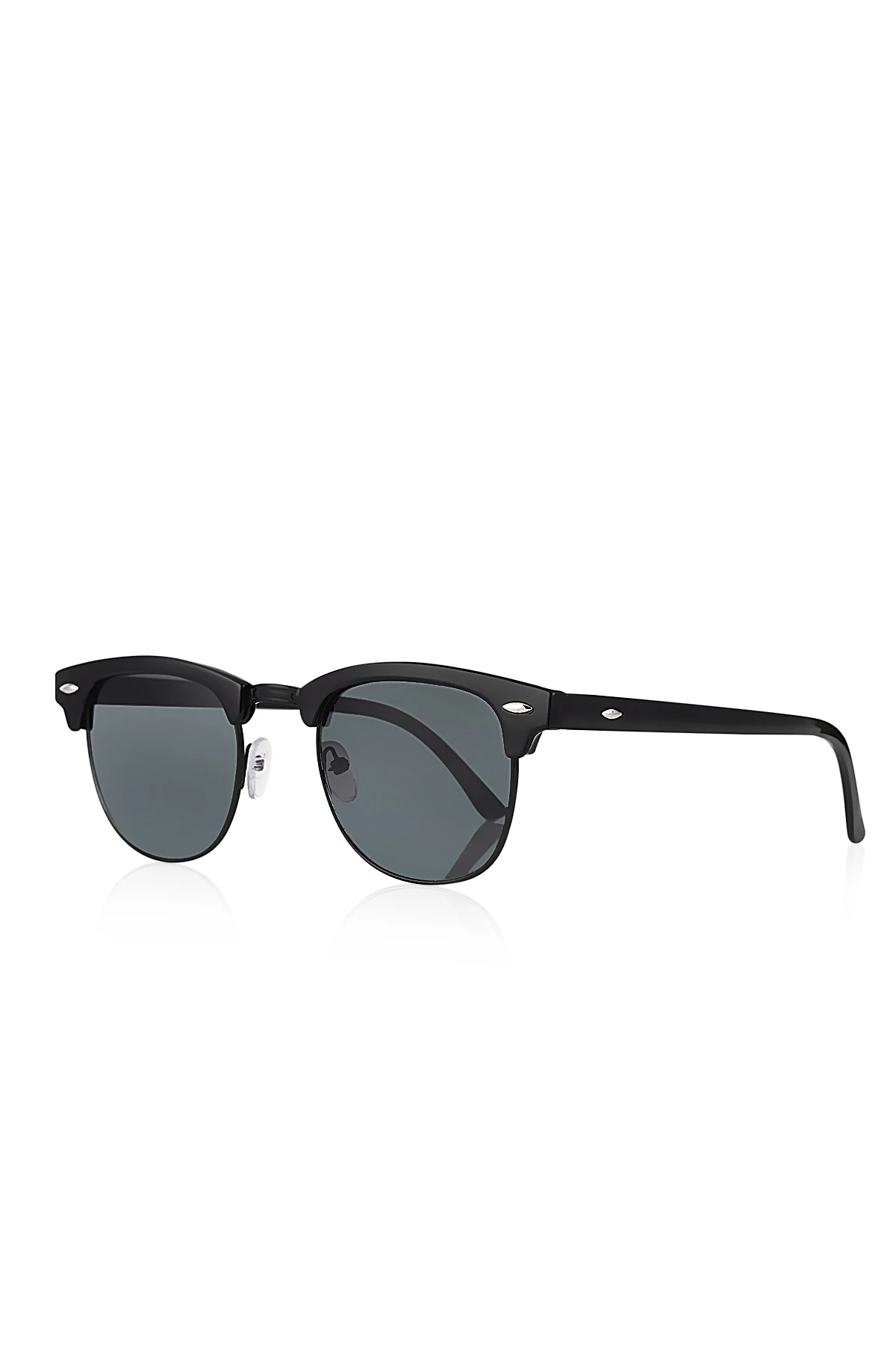 Unisex Güneş Gözlüğü Uv400 Koruma Bay Siyah Renk Cam Ve Çerçeve Plg-2100C1 Siyah Plg-2100C1