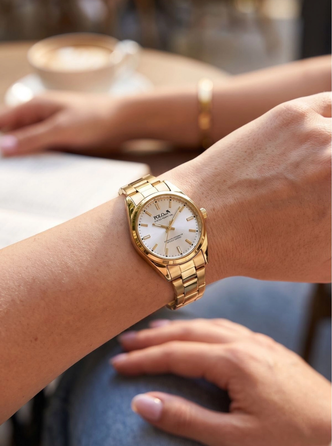 Klasik Kadın Kol Saati Gold Renk Pl-1610B1X