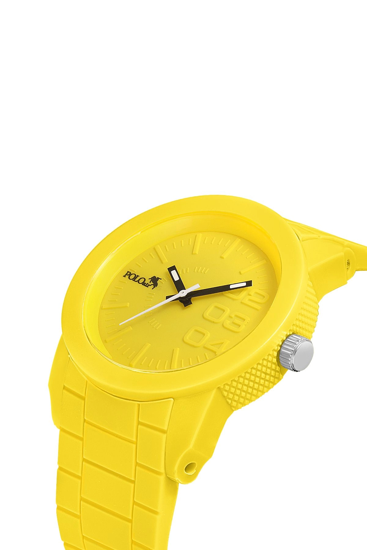 Silikon Kordon Spor Erkek Kol Saati Sarı Renk Pl-0947E7X Sarı Pl-0947E7X