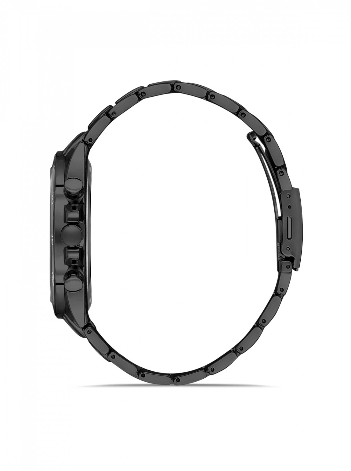 Spor Metal Erkek Kol Saati Siyah Antrasit Renk Pl-0961E1X