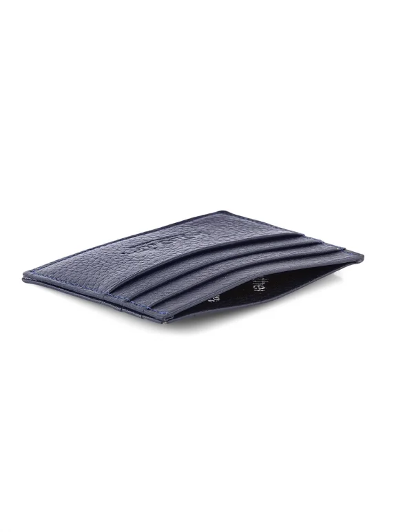 Erkek %100 Hakiki Deri Cüzdan Kartlık Kemer Anahtarlık Kombin Set Lacivert Renk Hm-8003-L Lacivert Hm-8003-L