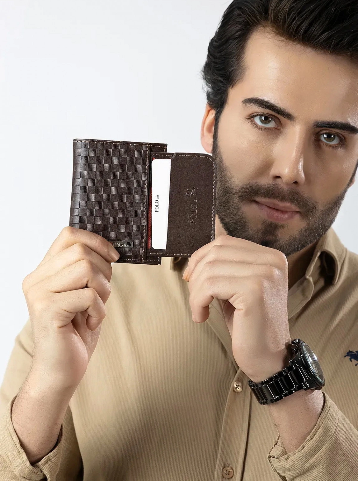 Erkek Damat Çeyiz Kravatlı Kutuda 4'Lü Dama Şık Set: Kemer, Cüzdan, Kartlık, Parfüm