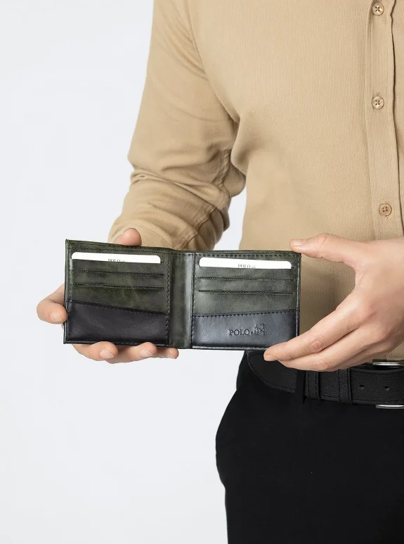 Erkek El Çantası Cüzdan Kemer Kartlık Set Yeşil Kombin N-30-Y Yeşil N-30-Y