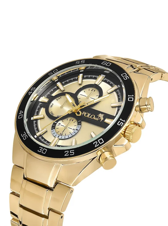 Erkek Set Kombin Kemer Cüzdan Kartlık Parfüm Kol Saati Hediyelik Kutusunda Siyah Gold Set Pl-0961E6 Siyah-Gold Pl-0961E6