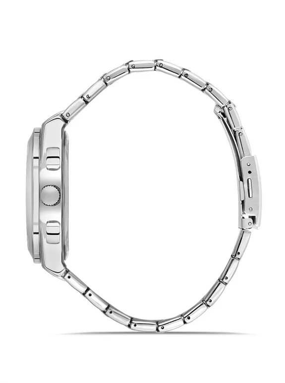 Metal Kasa Erkek Kol Saati Gümüş Renk Pl-0990E5X Gümüş Pl-0990E5X