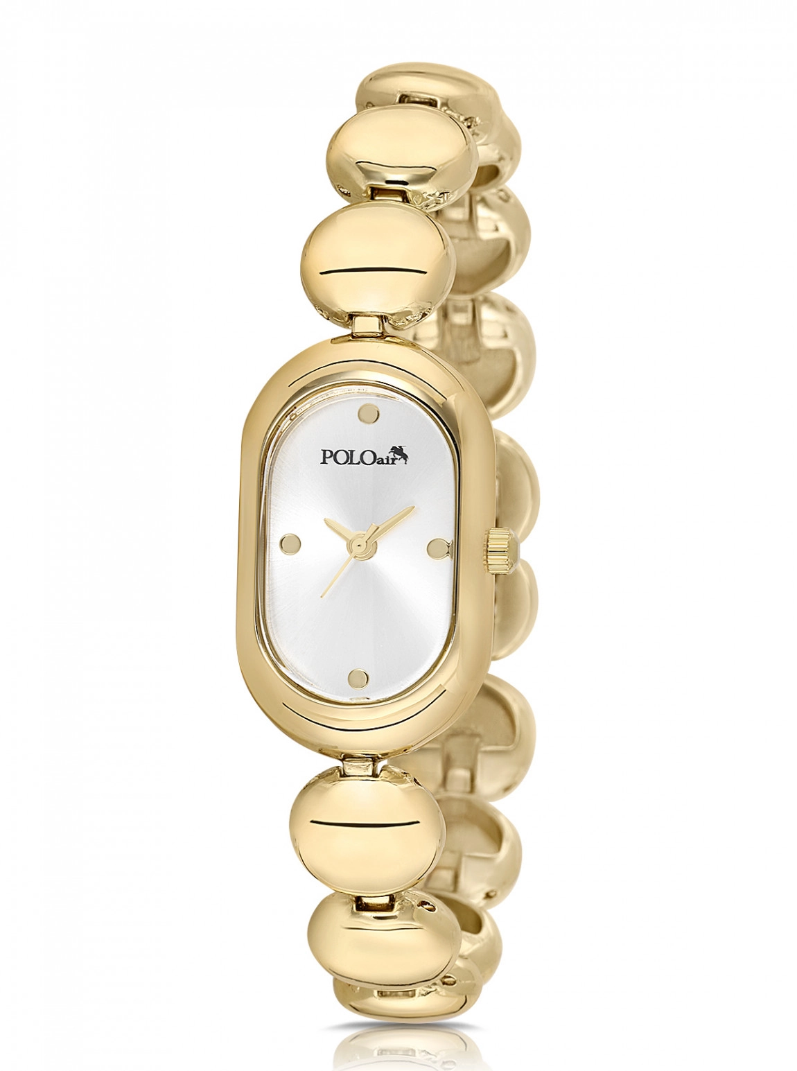 Oval Kasa Kadın Kol Saati Gold Renk Pl-1596B1X
