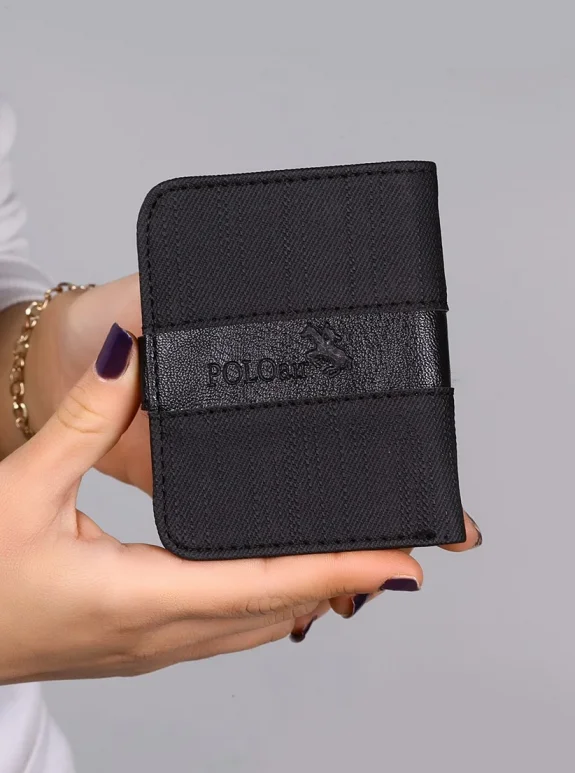 Polo Air Erkek Kombin Set Kol Saati Cüzdan Kartlık Kemer Çakmak Özel Kutusunda Siyah Renk PL-0705E1