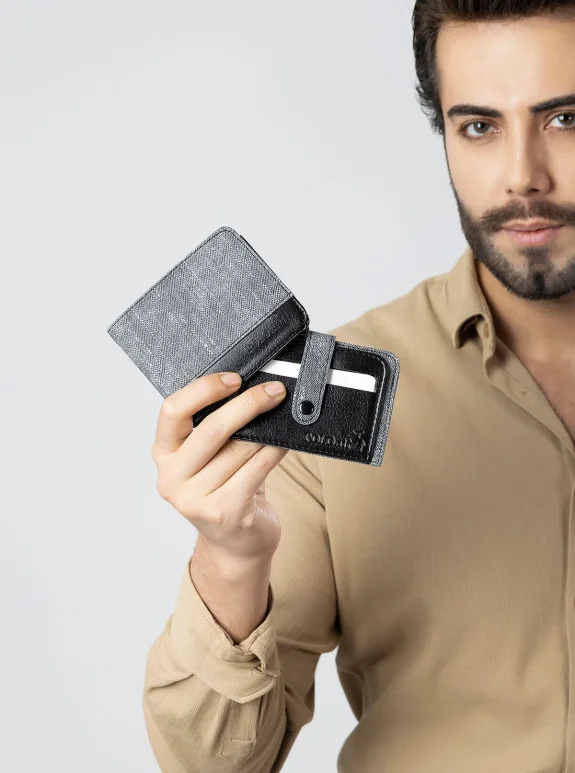 Spor Erkek Kol Saati Cüzdan Kemer Kartlık Parfüm Kombin Gri Siyah Renk Pl-0986E3 Gri-Siyah Pl-0986E3