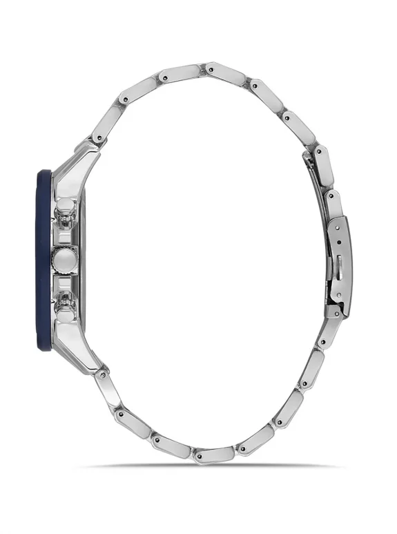 Spor Kasa Erkek Kol Saati Gümüş Mavi Renk Pl-0992E2X Mavi-Gümüş Pl-0992E2X