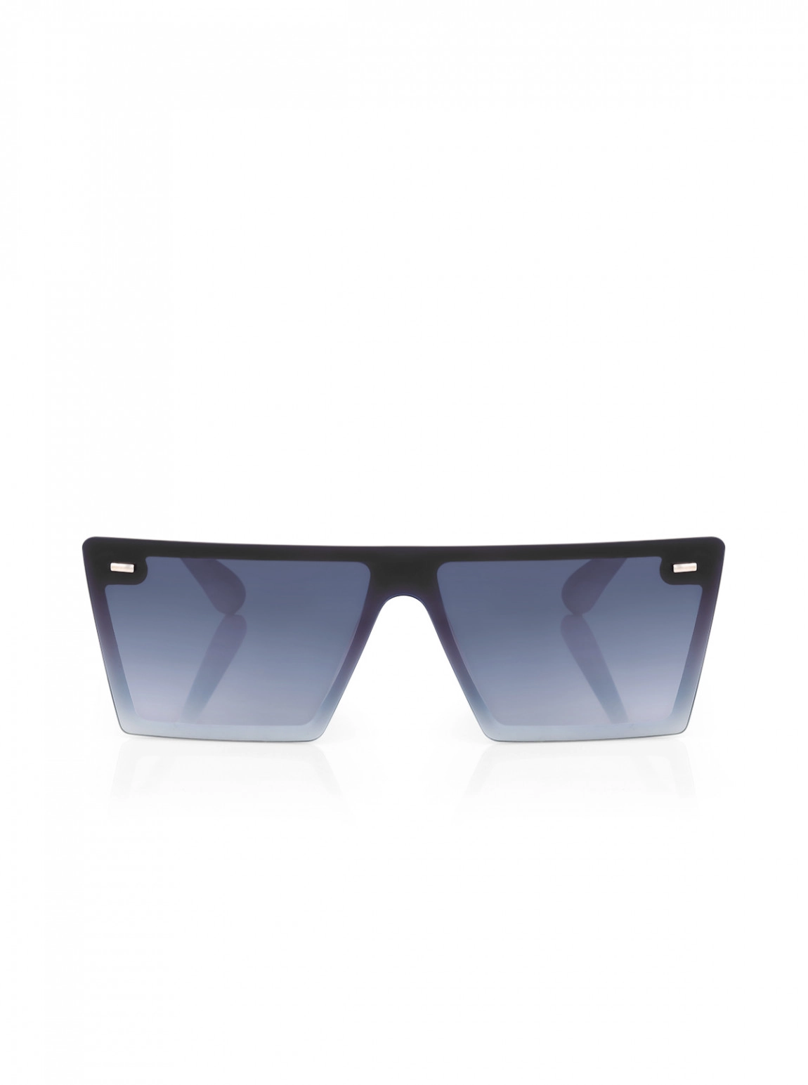 Uv400 Korumalı Degrade Unisex Güneş Gözlüğü Beyaz Siyah Renk Plg-2112C2