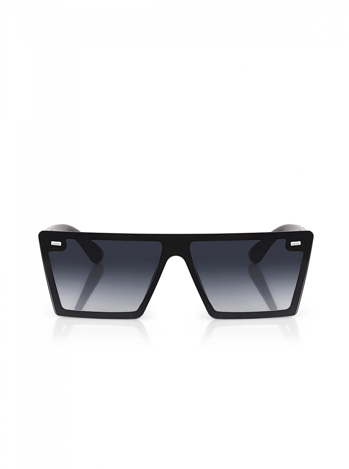 Uv400 Korumalı Degrade Unisex Güneş Gözlüğü Siyah Renk Plg-2112C1