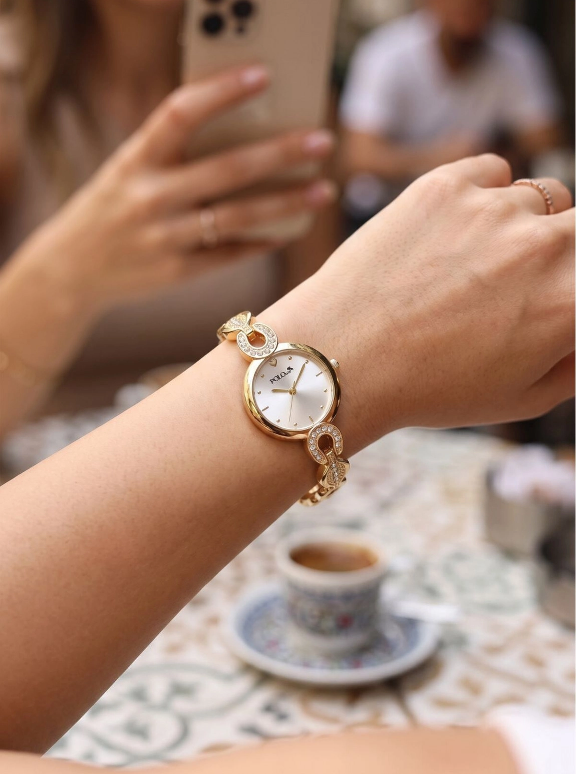 Vintage Kadın Kol Saati Gold Renk Pl-1619B1X