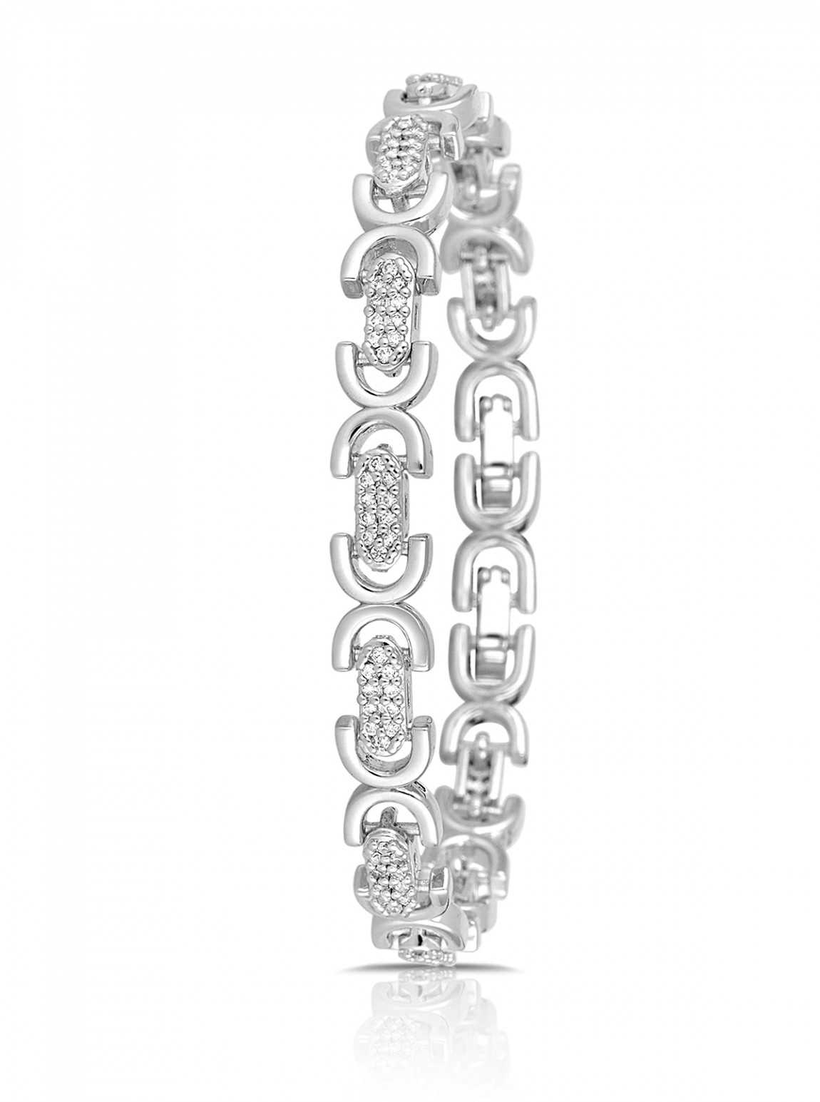 Vintage Kadın Kol Saati Ve Oval Bileklik Kombin Gümüş Pembe Renk Pl-1599B4